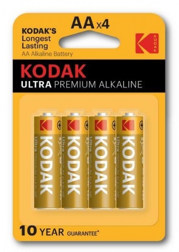 KODAK ULTRA PREMIUM  1,5 V Alkalická bateri e vel.AA